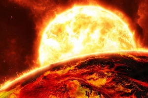 太阳 行星 火焰 火 明亮的 4k壁纸 3840x2160