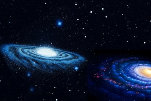 唯美星空行星璀璨黑色banner