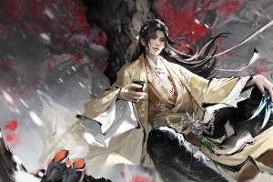 永劫无间李寻欢3440x1440带鱼屏4K高清游戏壁纸免费下载