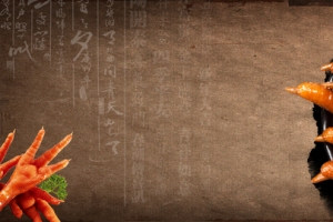 中国风熟食麻辣鸡爪淘宝banner电商
