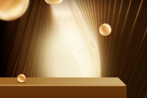 黑色高端大气美妆banner