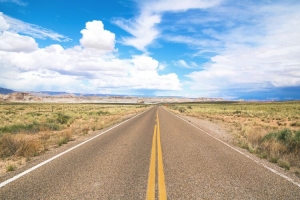 马路 公路 炎热的夏天