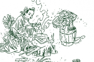 手绘熬制人物创意