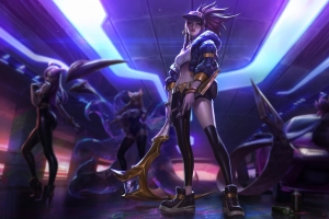 Akali 阿卡丽 英雄联盟8k游戏壁纸