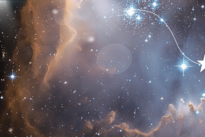 星空宇宙北极星