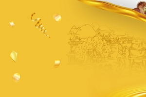 淘宝食用油花生油海报背景banner