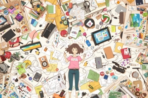 彩色卡通生活用品