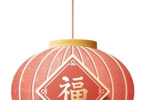 2020新年中国风灯笼免抠