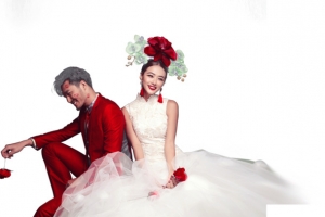情侣人物婚纱摄影