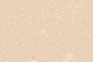 腊八节背景腊八粥雪花中国结