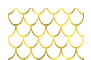 金色鱼鳞底纹