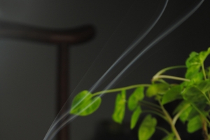 茶水烟雾中国风背景