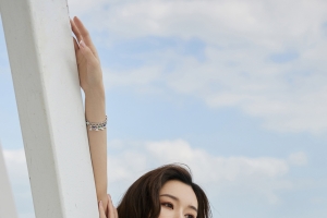 文咏珊 黑色裙子 竖屏4k手机壁纸