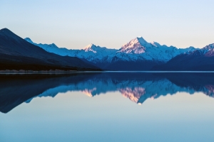 库克山湖水风景4096x2160壁纸