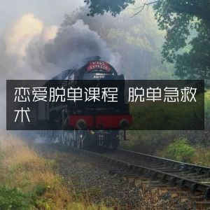 恋爱速成，高效脱单急救秘籍