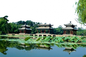承德避暑山庄水心榭