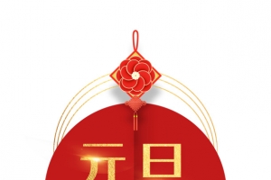 元旦灯笼剪纸花朵金牛