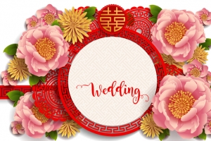 矢量花朵传统纹样元素