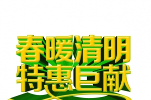 春暖清明特惠巨献