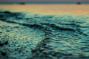 水 海 宏 模糊 海岸 4k壁纸 3840x2160