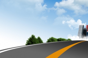 公路背景高清PNG透明素材-banner海报设计元素免费下载