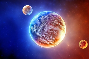星球商务科技感未来感背景