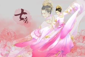 绮绣 唯美古风女子5k图片