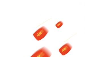 简约模糊红包