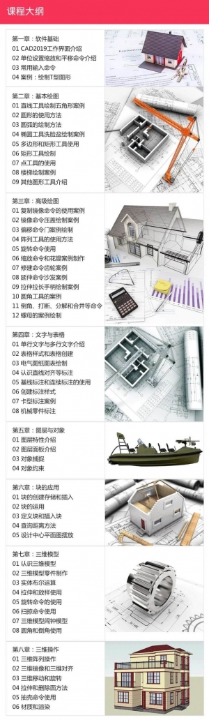零基础轻松上手，CAD2020案例实战教程
