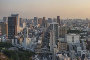 建筑 房子 城市 道路 日出 4k壁纸 3840x2160