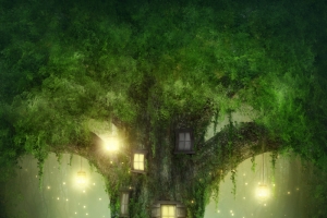 奇幻卡通高清背景
