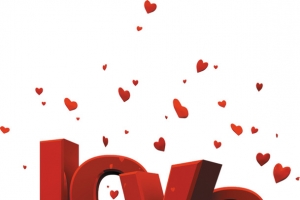 飘扬的心立体love