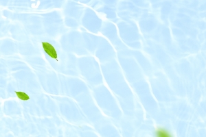 夏日美妆小清新水波纹蓝色背景