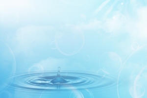 水纹水波大气清新蓝色淘宝海报背景