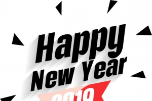 黑色三角新年快乐