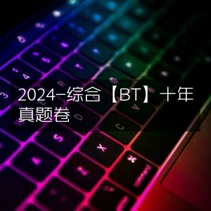 2024年BT综合十年真题汇编