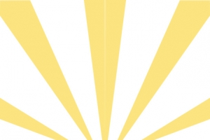 黄色放射光