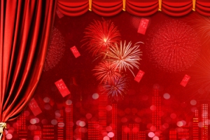 2018狗年红色喜庆春节海报banner