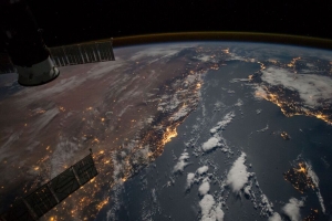 地球 行星 大气层 卫星 太空 4k壁纸 3840x2160