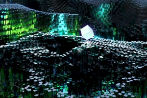 3840x2160 立方体 形状 体积 3d壁纸 背景