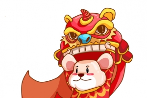 舞动的狮子头