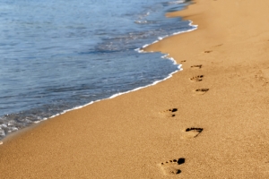 海边夏季海报背景