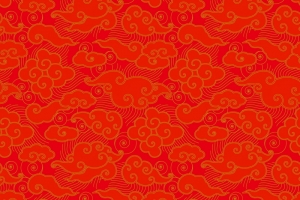 红色云朵