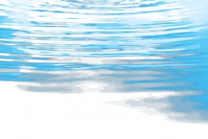 蓝色水面波纹
