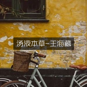 汤液本草·王海藏 古典文集精选