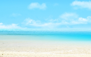 海边暑假期背景