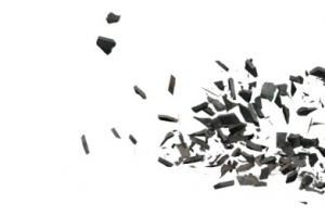 石头碎块高清PNG透明漂浮元素设计素材免费下载