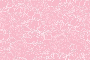粉色牡丹花纹底纹矢量背景