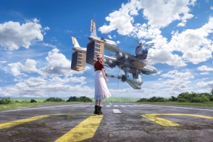 《Final Fantasy VII Rebirth Aerith-InIntRios》艾瑞丝4K壁纸 3840x2400