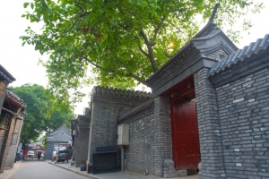 老北京古建筑胡同